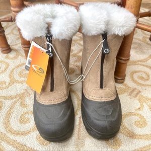 Women’s Furry Winter Snow Rain Boots
